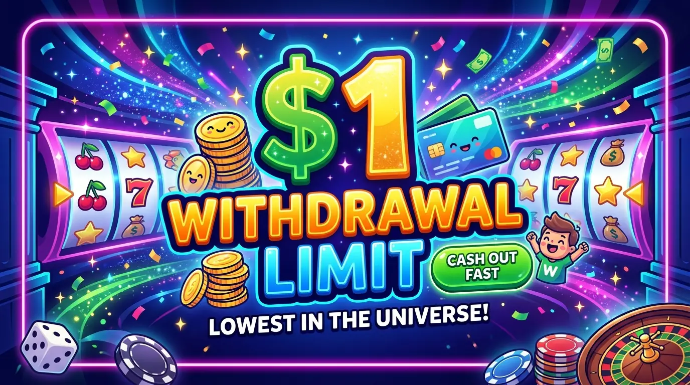 1 kr uttag hos Toto casino